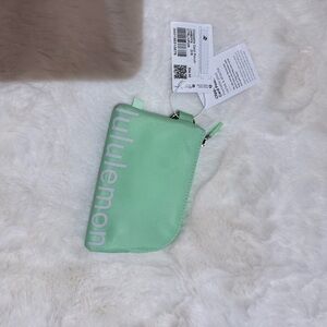 lululemon athletica Pastel Green Wristlet